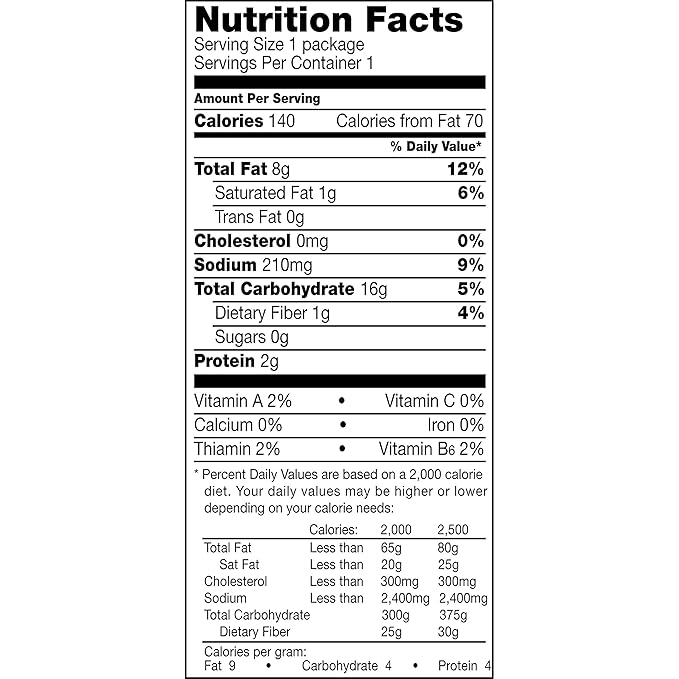 Doritos Flavored Tortilla Chips, Nacho Cheese, 1 Ounce (Pack of 104)