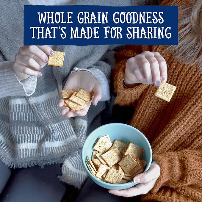 Wheat Thins Original Whole Grain Wheat Crackers, Party Size, 20 oz Box (Pack of 2)