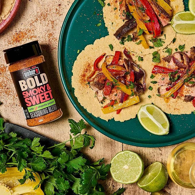 Weber BOLD Smokey & Sweet Seasoning Blend, 6.4 oz