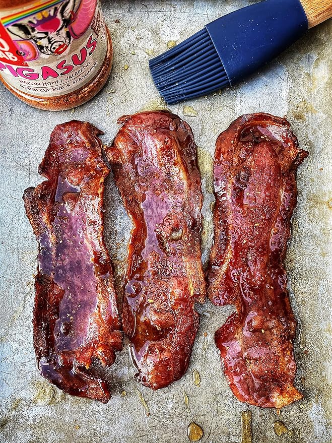 Angus & Oink | Pigasus Bacon Honey Jalapeño Rub | Sweet & Savoury Flavour Explosion | Perfect for Pork, Chicken, Chops & Chips | Gluten-Free | 200g