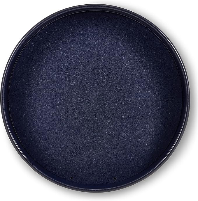 Zyliss E980195 Non-Stick Loose Base Round Sandwich Tin | 20cm/8in | Carbon Steel | Dark Blue | Cake Tin/Baking Tin/Bakeware/Cake Mould | Dishwasher Safe | 5 Year Guarantee