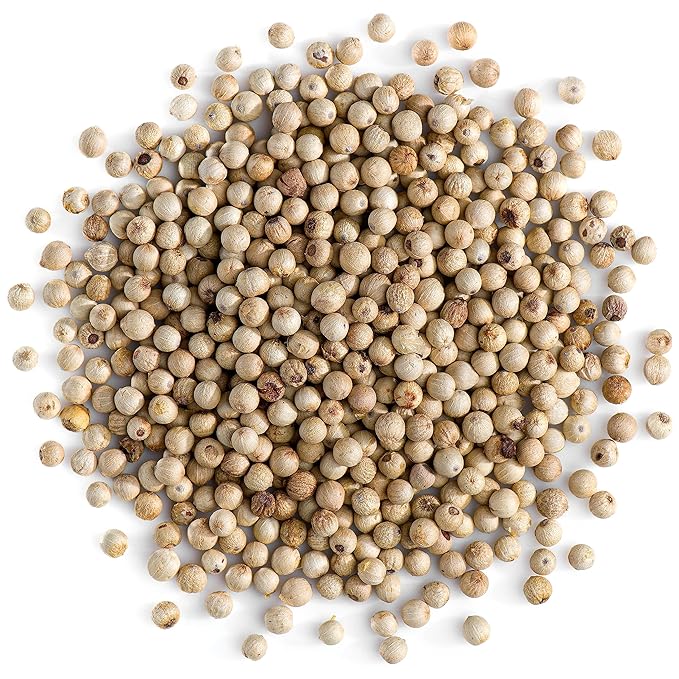 White Peppercorns Whole Pepper - White Peppercorn Spice - White Peppercorns For Grinder Whole White Pepper Peppercorns White Peppercorn Whole White Peppercorns Grinder Whole Spice Pepper White