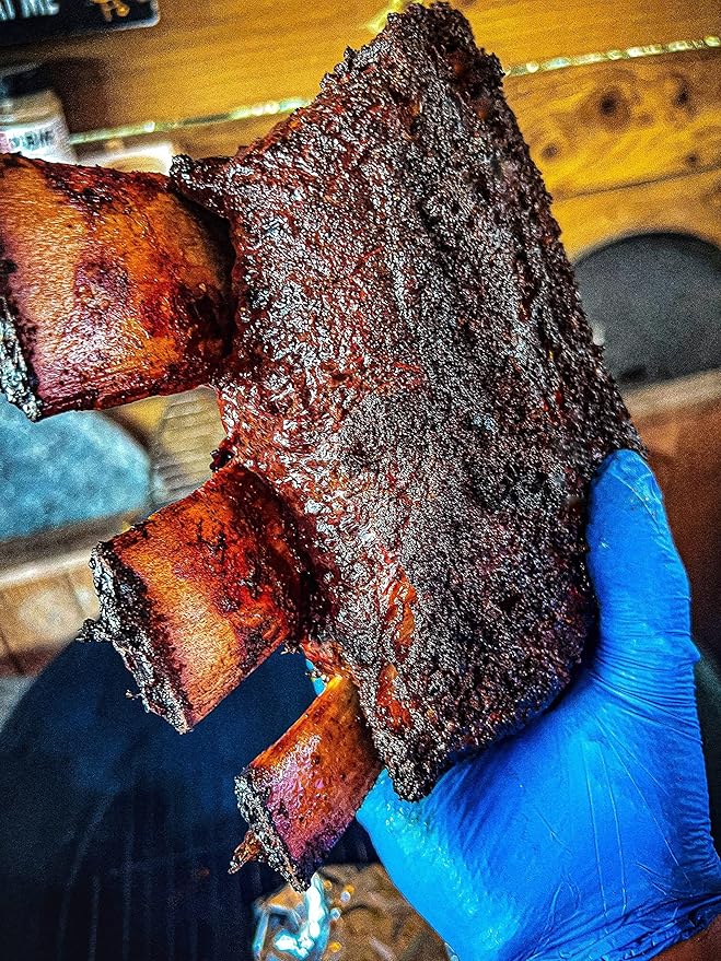 Angus & Oink | Dirty Cow Beef BBQ Rub | Bold Flavour for Brisket & Beef Ribs | Perfect for Low & Slow BBQ | Coffee-Infused Bark Maker | Gluten-Free | 220g