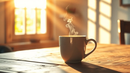 Sunlight, Steam, and the Quiet of Morning Windows ☕🌞