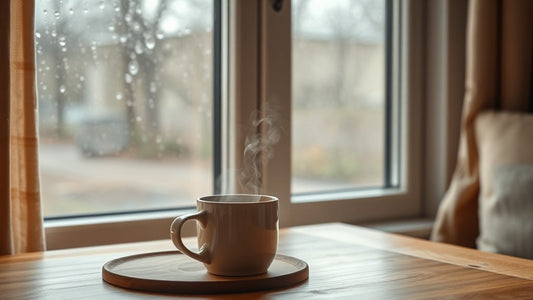 Coffee on Rainy Days Feels Like Home ☕🌧️