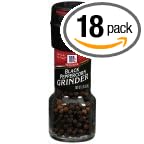 McCormick Grinder Black Peppercorn 1.24OZ (Pack of 18)