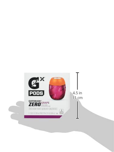Gatorade Gx Hydration System, Non-Slip Gx Squeeze Bottles Or Gx Sports Drink Concentrate Pods - 4 count (Pack of 6)