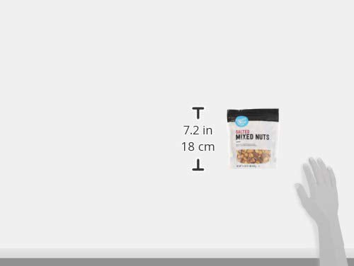 Amazon Brand - Happy Belly Mixed Nuts with Peanuts, Roasted & Sea Salted, 1 pound (Pack of 2)