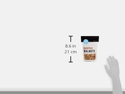 Happy Belly Chopped Walnut, 8 ounce (Pack of 1)