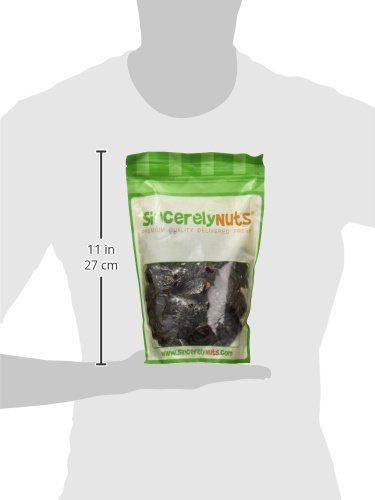 Sincerely Nuts Large Unsweetened Medjool Dates, 2Lb - Fresh, No Sugar Added Date Fruit Snack - Unsulfured Medjools with Rich Natural Flavor Extra Large & Fancy Dates - Kosher, Gluten-Free and Vegan