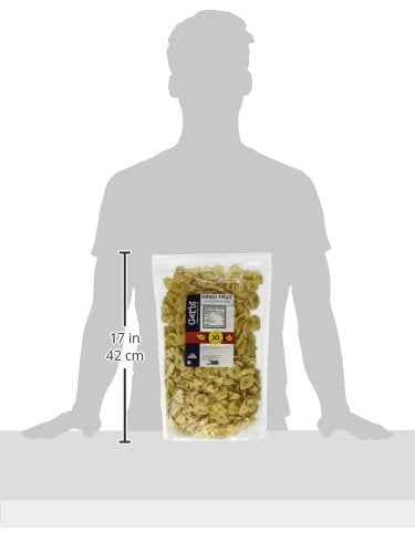 Gerbs Unsweetened Banana Chips 2 lbs. | Unsulfured, No Additives, Resealable Bag | Naturally Crisp & Mildly Sweet | Top 14 Allergen-Free
