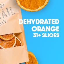 Cocktail Garnish Co. Dehydrated Orange, Lemon, Lime, 9oz, 136+ slices, (Pack of 3)