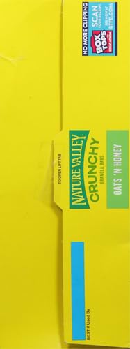Nature Valley Crunchy Granola Bars, Oats 'n Honey, 36 Bars, 26.82 OZ (18 Pouches)