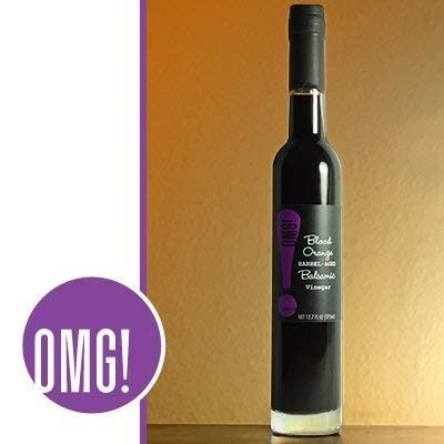 OMG! Oils: Balsamic Vinegar | Perfect for Dipping, Marinades, Glazing and Topping! (Blood Orange Balsamic Vinegar, 375ml/12.7oz)