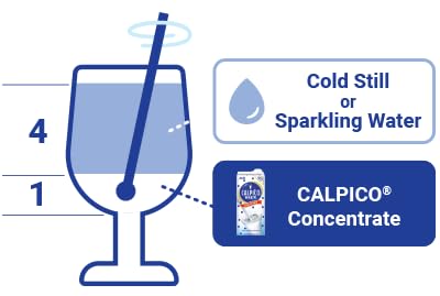 CALPICO Concentrate ??Smooth & Refreshing Japanese Citrus Drink, Sweet and Tangy, No Artificial Color or Preservative, Non-Carbonated, Lactic Acid Drink, 33.8 Fl oz (Pack of 1)