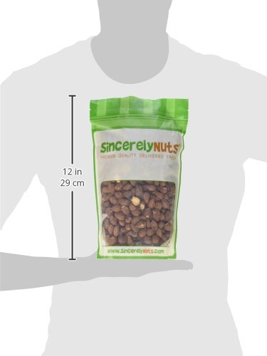Sincerely Nuts Roasted Whole Unsalted Almonds No Shell - 2Lb Bag - Incredibly Tasty - Sealed for Freshness - Healthy Nutrients