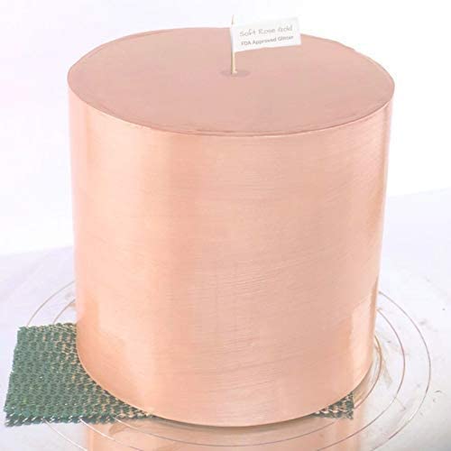 Luster Dust - Soft Rose Gold (4g 1x Jar) | Edible Vegan Dust & Paint for Cake Decorating, Ice Cream, Desserts, Cocktails and Beverages by Bakell