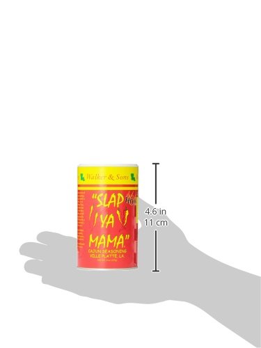 Slap Ya Mama Cajun Seasoning from Louisiana, Hot Blend, No MSG and Kosher, 8 Ounce Can (Pack of 2)