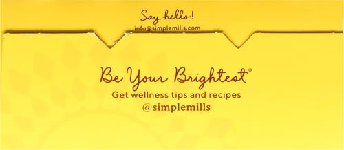 Simple Mills Organic Seed Crackers, Original - Gluten Free, Vegan, Healthy Snacks, Paleo Friendly, 4.25 Ounce (Pack of 1)