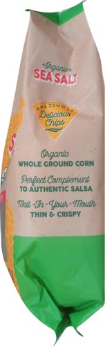 Late July Sea Salt Organic Tortilla Chips, 10.1 Oz Bag (Pack of 2)