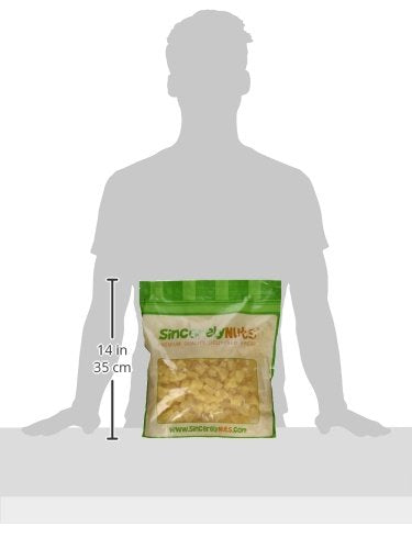 Sincerely Nuts - Dried Pineapple Chunks | Healthy Dehydrated Fruit Snack | Sweet Candied Chewy Tropical Pineapple Bits | Kosher, Vegan, Gluten Free. 5(LB) Bag