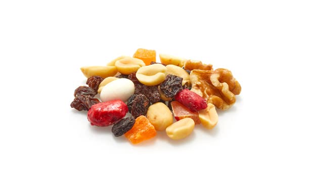 Yupik Camp Mix, 2.2 lb (35.2 oz), A Blend of Raisins, Papaya, Almonds, Walnuts & Yogurt Peanuts, Cholesterol Free, Kosher, Perfect for Snacking, Topping & Baking