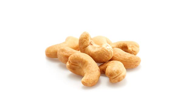 Yupik Organic Dry Roasted Cashews, 2.2 lb (35.2 oz), Kosher, Gluten-Free, Non-GMO, Vegan, Crunchy Nuts, Unsalted, Lightly Roasted, Oil-Free, Source of Protein & Iron, Nutritious, Healthy Snacks