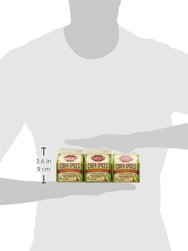 Aspen Mulling Cider Spices, Caramel Apple Blend, 5.65-Ounce Cartons (Pack of 9)