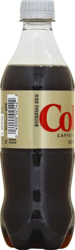 Diet Coke Caffeine Free Soda Soft Drink, 16.9 fl oz, 12 Pack