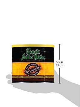 Chock full o??„uts Colombian Ground Coffee ??Premium Beans in Recyclable Steel Can ??Rich Flavor & Aroma, Dark Roast ??Perfect for Drip, Pour-Over, Percolator ??24 Oz Can