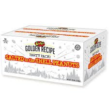 Gurley's Premium Peanuts In-Shell, Fire Roasted & Salted In Shell Peanut, Bulk Party Pack, 10 lb Box ??Dry Roasted Peanuts Salty Snack for Events & Gatherings