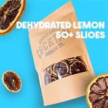 Cocktail Garnish Co. Dehydrated Orange, Lemon, Lime, 9oz, 136+ slices, (Pack of 3)
