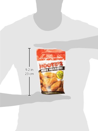 The Original Hooters Wing Breading - Crispy & Crunchy Coating - Ideal for Chicken, Fish, & Vegetables 1 Pound (Pack of 1)