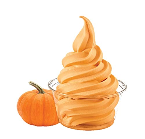 Frostline Pumpkin Spice Soft Serve Ice Cream Mix | Lactose & Gluten Free Mix | Use Blender, Countertop Ice Cream Maker, Soft Serve Machine and More | Add Water, Dairy or Dairy Alternative | 6 lb Bag