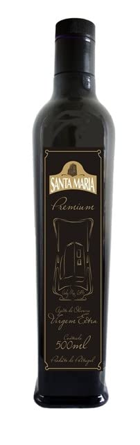 Extra Virgin Premium Olive Oil - Santa Maria Portuguese Olive Oil - 500 ml Bottle. This is a brand