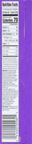 Funables Fruit Snacks, Super Mario Shaped Fruit Flavored Snacks, 0.8 ounce Pouches (Pack of 30)