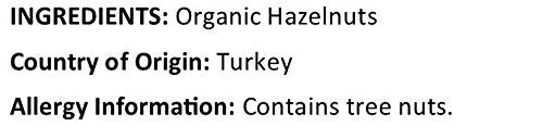 Anna and Sarah Organic Raw Turkish Hazelnuts (Filberts) in Resealable Bag, 1 Lb