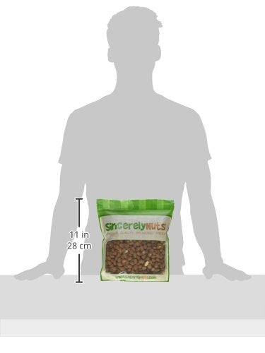 Sincerely Nuts Natural Raw Whole Almonds, Unsalted, No Shell Healthy Low Sodium Snack Plant Protein Kosher, Vegan, Gluten Free Bulk 3 (LB) Bag