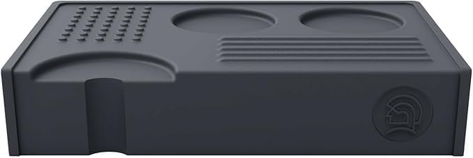 Coffee Expresso tamping mat,Food Grade Silicone, Waterproof Heat Resistant, Black