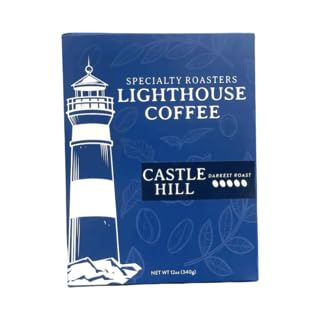 LIGHTHOUSE COFFEE, This coffee is strong and bold. It's our darkest roasted coffee without being bitter, giving you a light smokey flavor with notes of baker's chocolate, black pepper, and a rich body that can be representative of a stout beer.