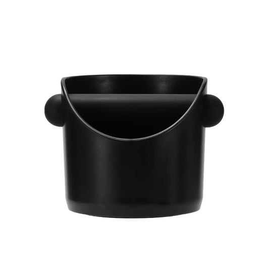 Coffee Knock Box, 4.6 in, Barista Style Espresso Grounds Knock Box, Removable Plastic Knock Rod