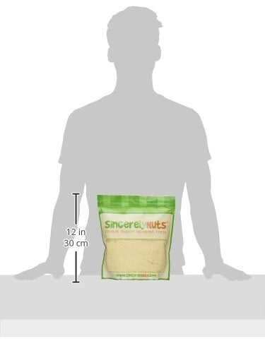 Sincerely Nuts Blanched Almond Flour for Baking, 2 lb - Gluten Free Non-GMO Low Carb Flour for Keto, Paleo & Zero Grain Diets - Kosher Fine Almond Meal Powder for Tortillas, Bread, Pizza Crust & Cake