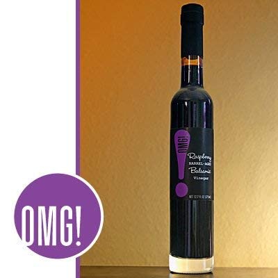 OMG! Oils: Raspberry Balsamic Vinegar (Perfect for Dipping, Marinades, Glazing and Topping!), 375ml/12.7oz??,<div>