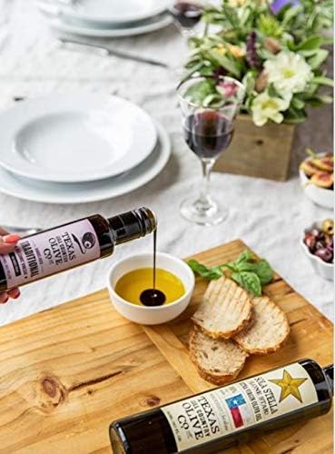 Traditional Balsamic Vinegar - Gourmet Barrel Aged Balsamic Vinegar - Great for Dressing Dipping Glazing - No Artificial Flavors or Added Sugar - Made in Texas (16.9 oz, 2 Pack)