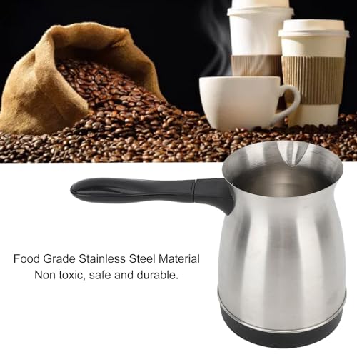Sanpyl Turkish Coffee Pot, Stainless Steel Arabic, Greek & Turkish Electric Coffee Maker Machine