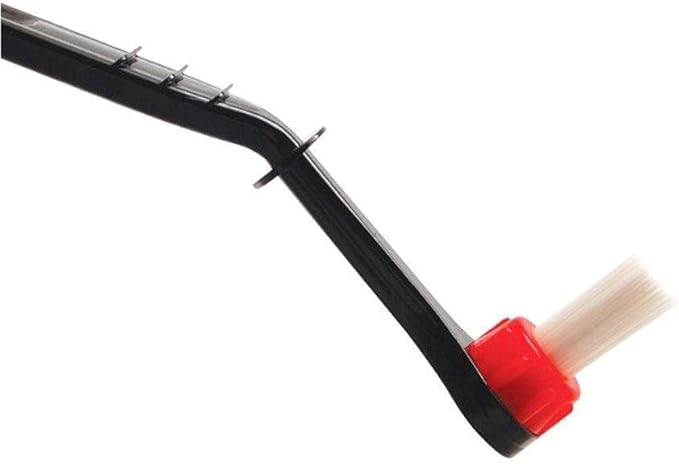 Number-One Coffee Machine Brush Cleaner Nylon Espresso Machine Brush Coffee Cleaning Tool with Spoon (Pack of 2)