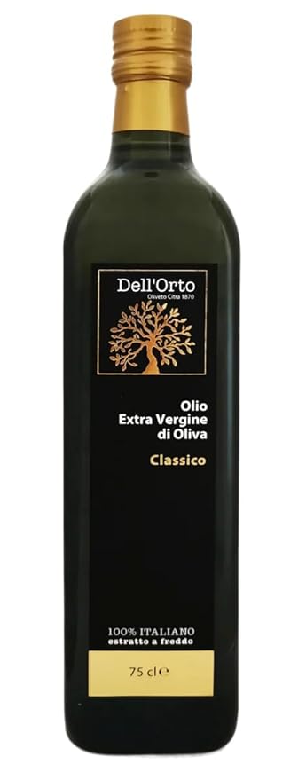 Dell'Orto Classic Ultra Premium Extra Virgin Olive Oil (750ml) | Award-Winning, First Cold Pressed