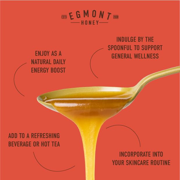 Egmont Honey Raw Manuka Honey MGO 700+ UMF 18+ 8.8oz(250g) NON-GMO, Kosher, Recycled plastic jar, Traceable 100% Pure Authentic New Zealand Honey, UMF & MGO Certified