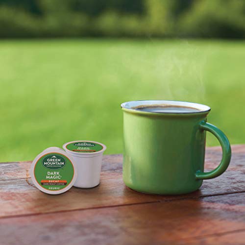 Green Mountain Coffee Roasters Dark Magic Decaf Keurig Single-Serve K-Cup pods, Dark Roast Coffee, 72 Count