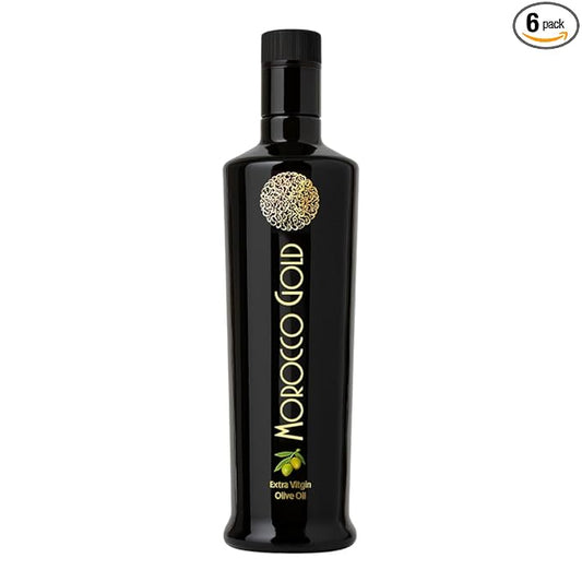 Morocco Gold Single Estate Extra Virgin Olive Oil, Unfiltered, Unblended, High in Polyphenols, Pure